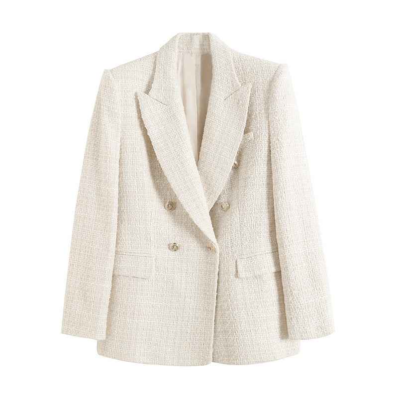 Schick Blazer mit Stehkragen Damen - IdealeKleiden