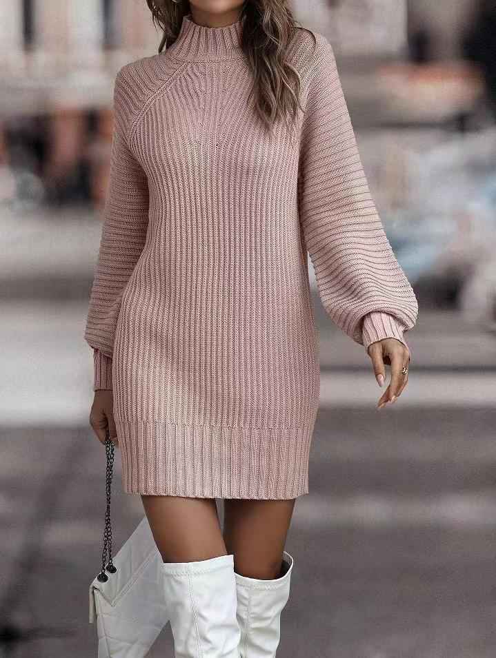 Women's Elegant Bodycon Knit Dress