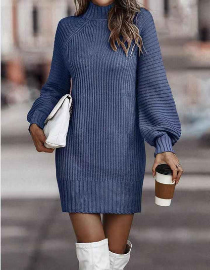 Women's Elegant Bodycon Knit Dress