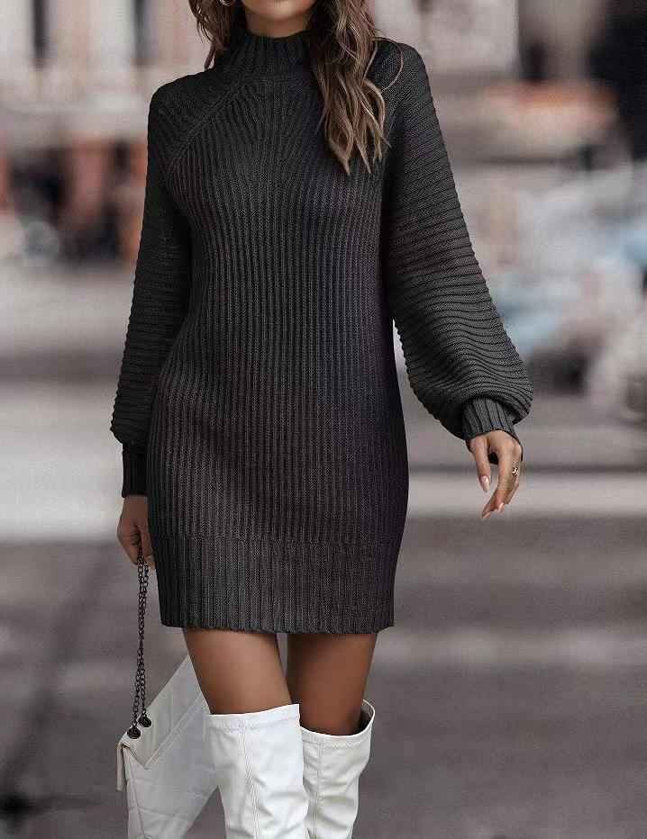 Women's Elegant Bodycon Knit Dress