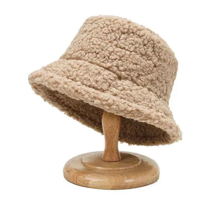 Women's Soft Teddy Bucket Hat