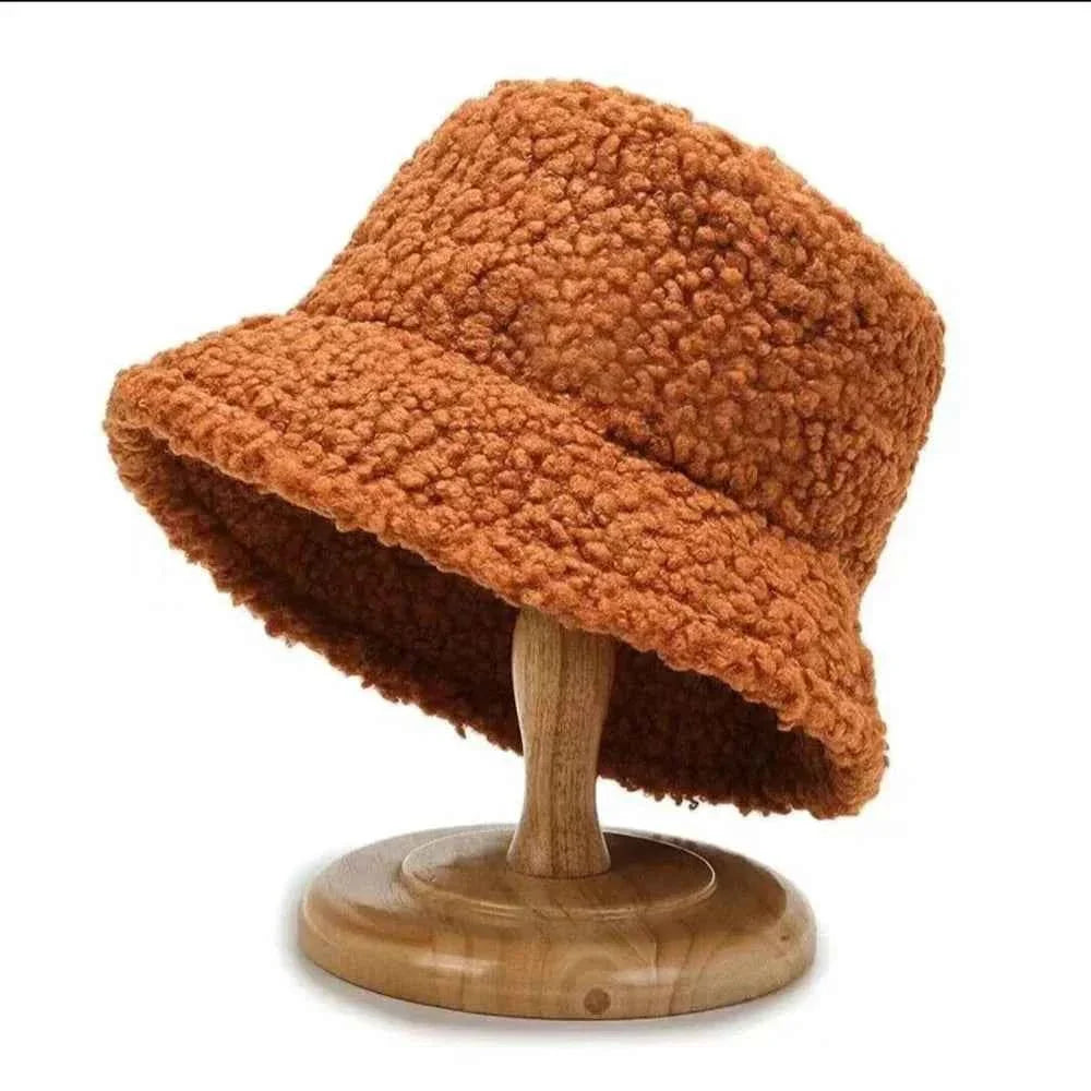 Women's Soft Teddy Bucket Hat