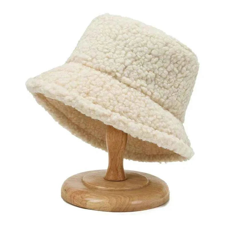 Women's Soft Teddy Bucket Hat