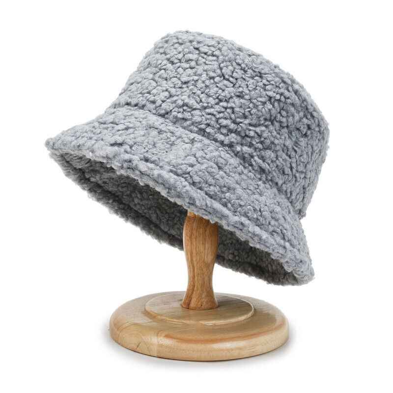 Women's Soft Teddy Bucket Hat