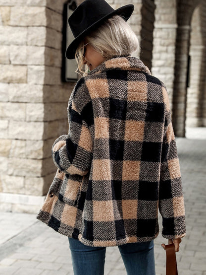Bequeme Damen Flanelljacke Modern - IdealeKleiden