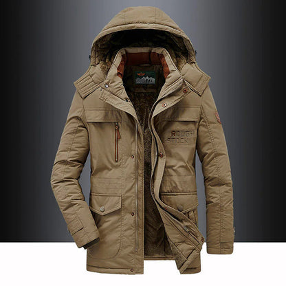 Men's Warm Fleece Outdoor Jacket