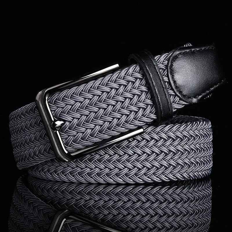 Braided Leather Belt Elegant