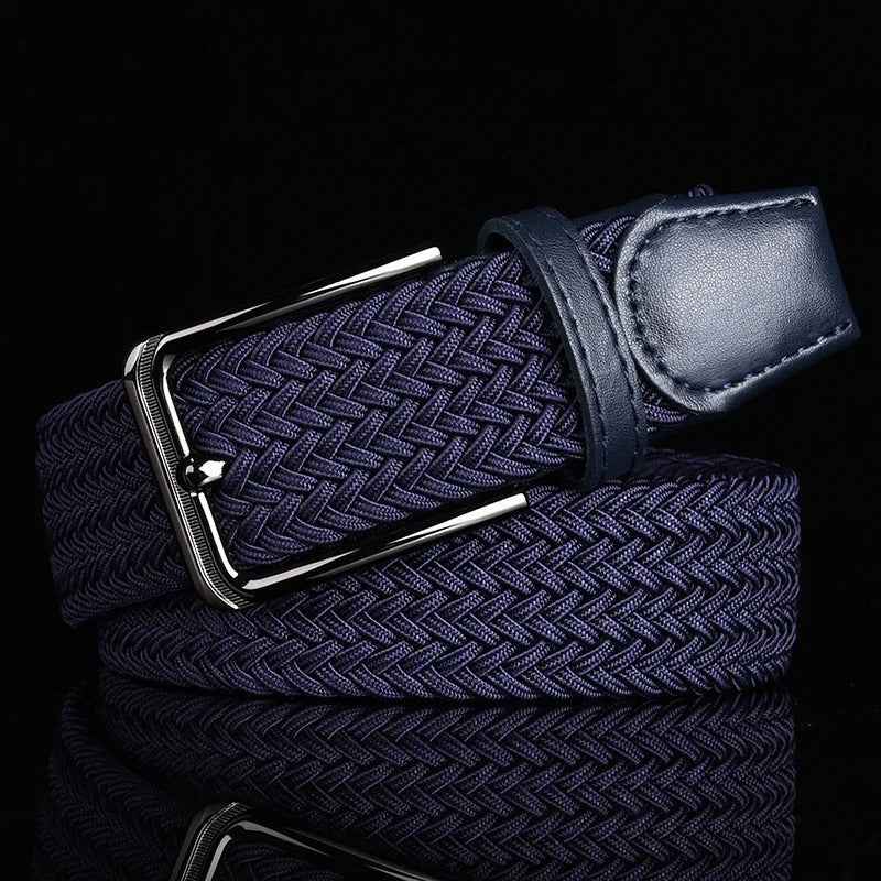 Braided Leather Belt Elegant