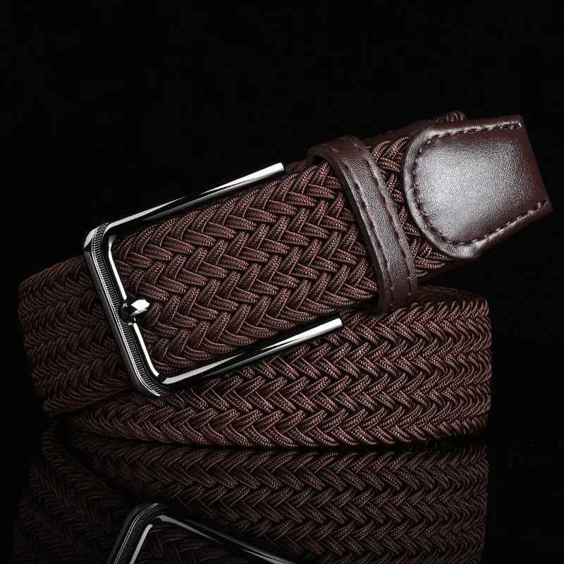 Braided Leather Belt Elegant