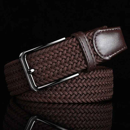 Braided Leather Belt Elegant