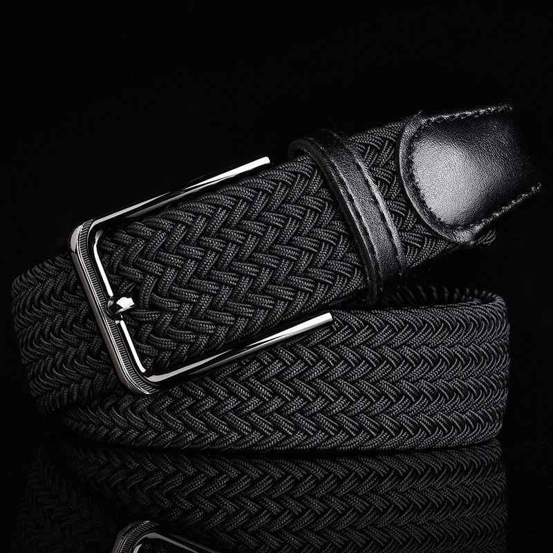 Braided Leather Belt Elegant