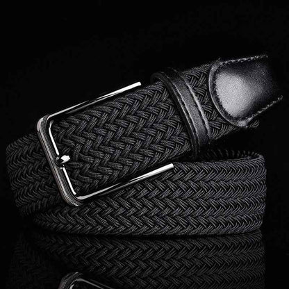 Braided Leather Belt Elegant