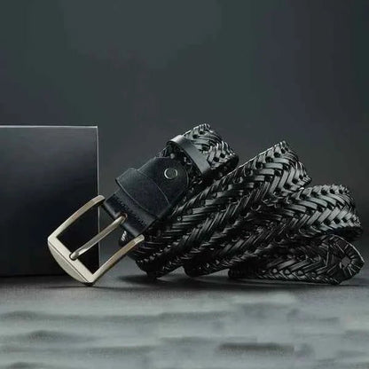 Men's Leather Belt Genuine Leather Look