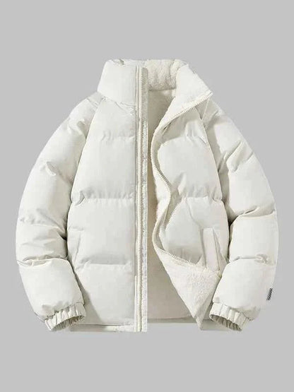 Warm-lined fleece jacket