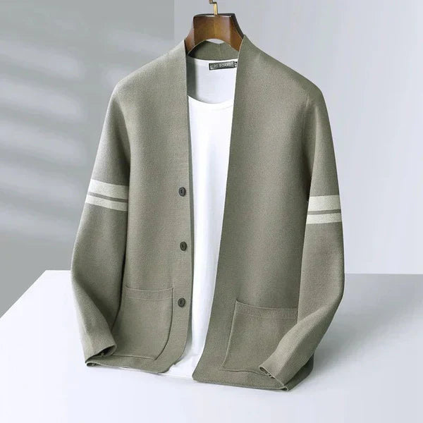 Modern Knit Cardigan with Buttons