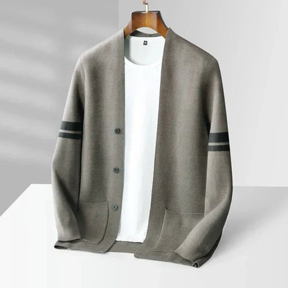 Modern Knit Cardigan with Buttons