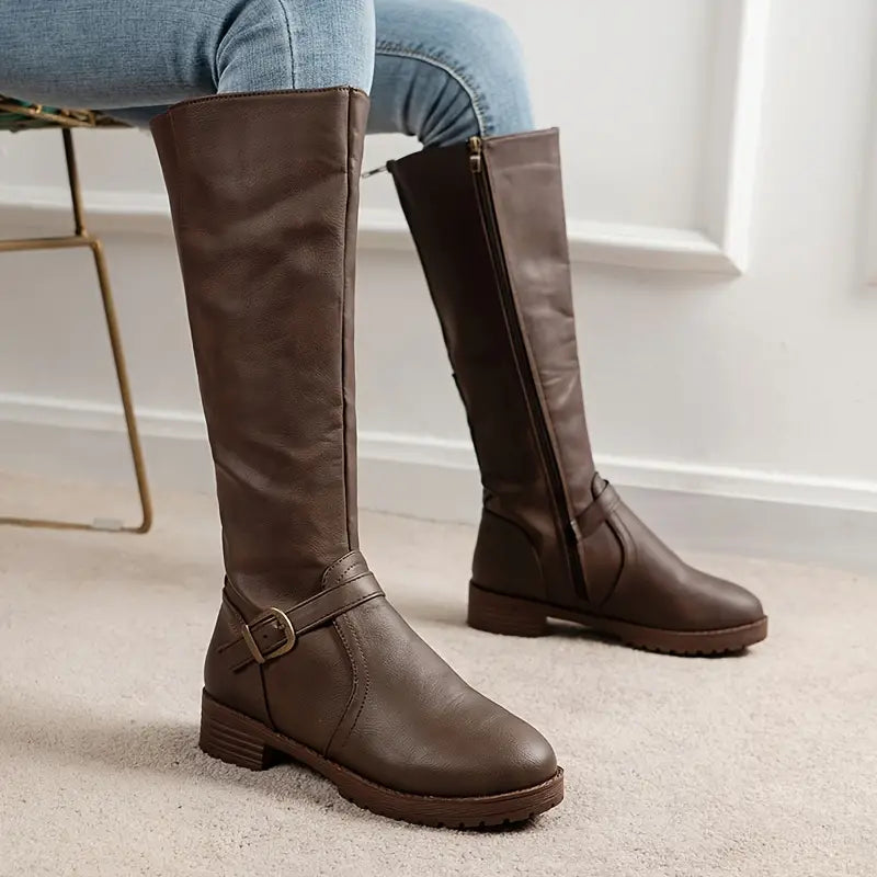 Women's Riding Boots Wide Calf Comfort