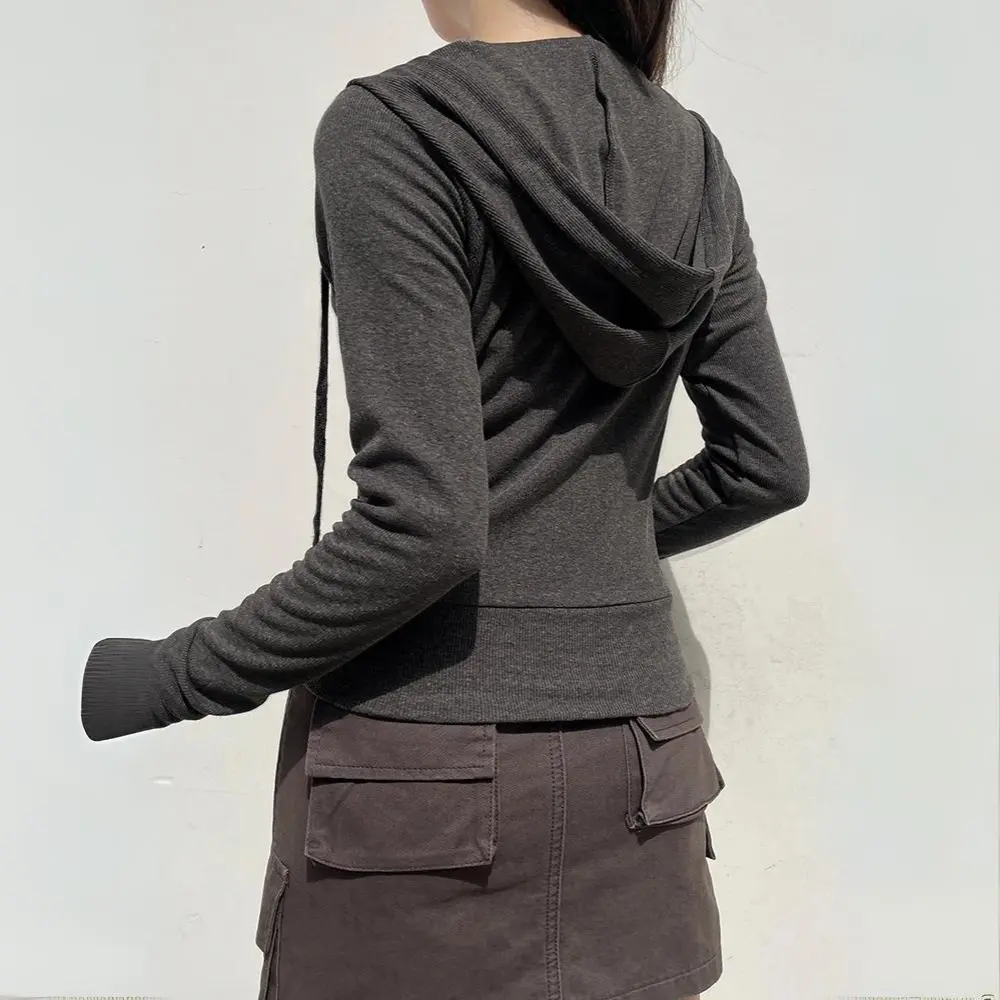 Stylisches Sweatshirt Urban Chic Reißverschluss - IdealeKleiden
