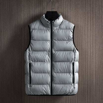 Vest Insulated Warm Outdoor Jacket Zipper