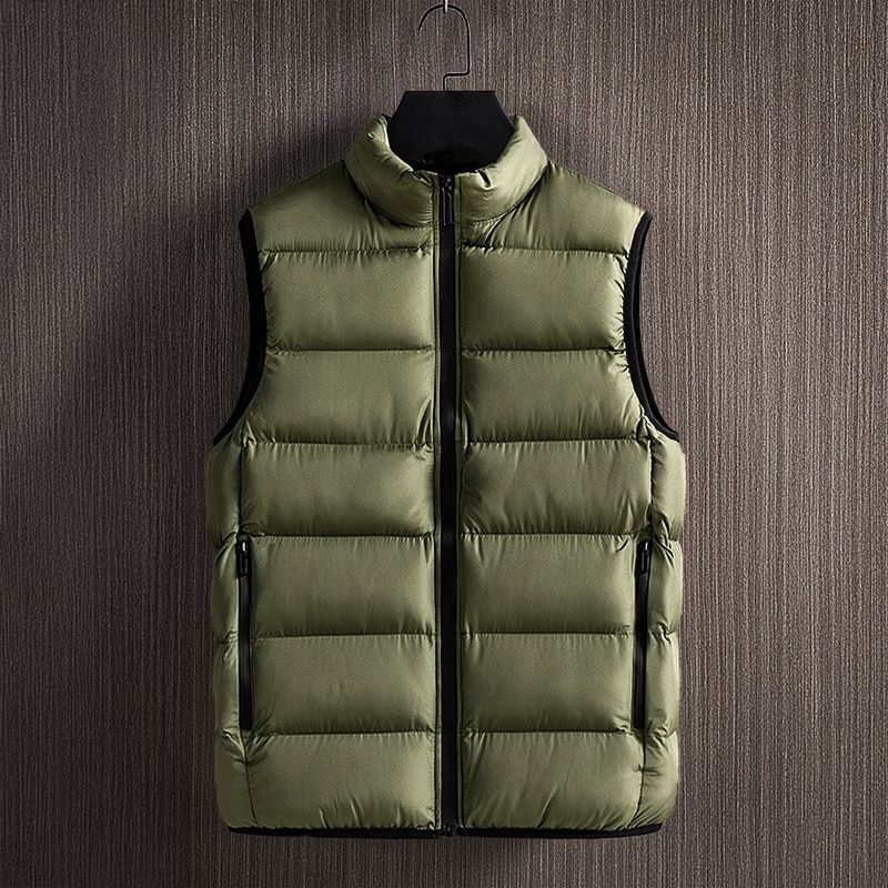 Vest Insulated Warm Outdoor Jacket Zipper