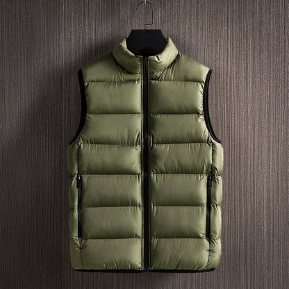 Vest Insulated Warm Outdoor Jacket Zipper