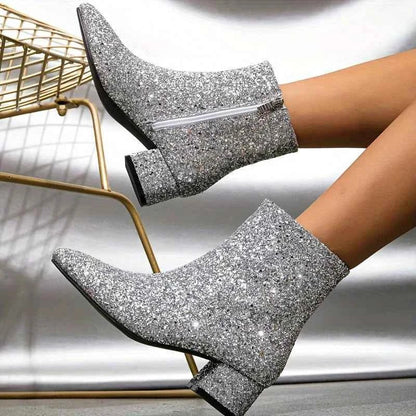Glitter Boots for Women