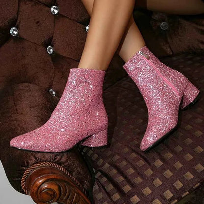 Glitter Boots for Women