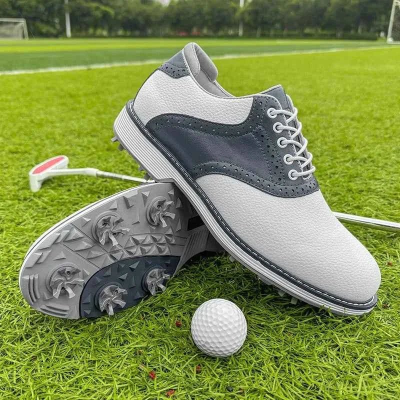 Men's Elegant Black Golf Shoes