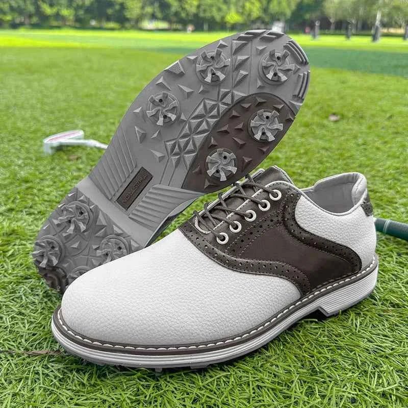 Men's Elegant Black Golf Shoes