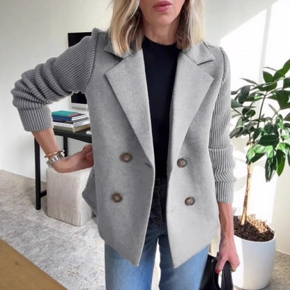 Stylish Women's Sweater Blazer