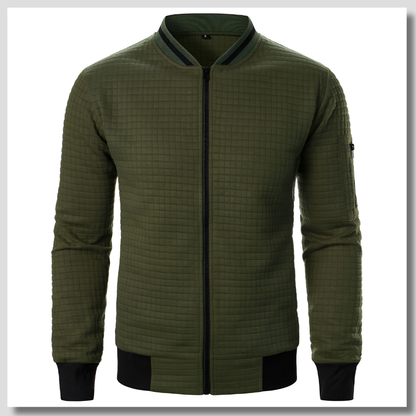 Practical Men's Zipper Warm Sweater
