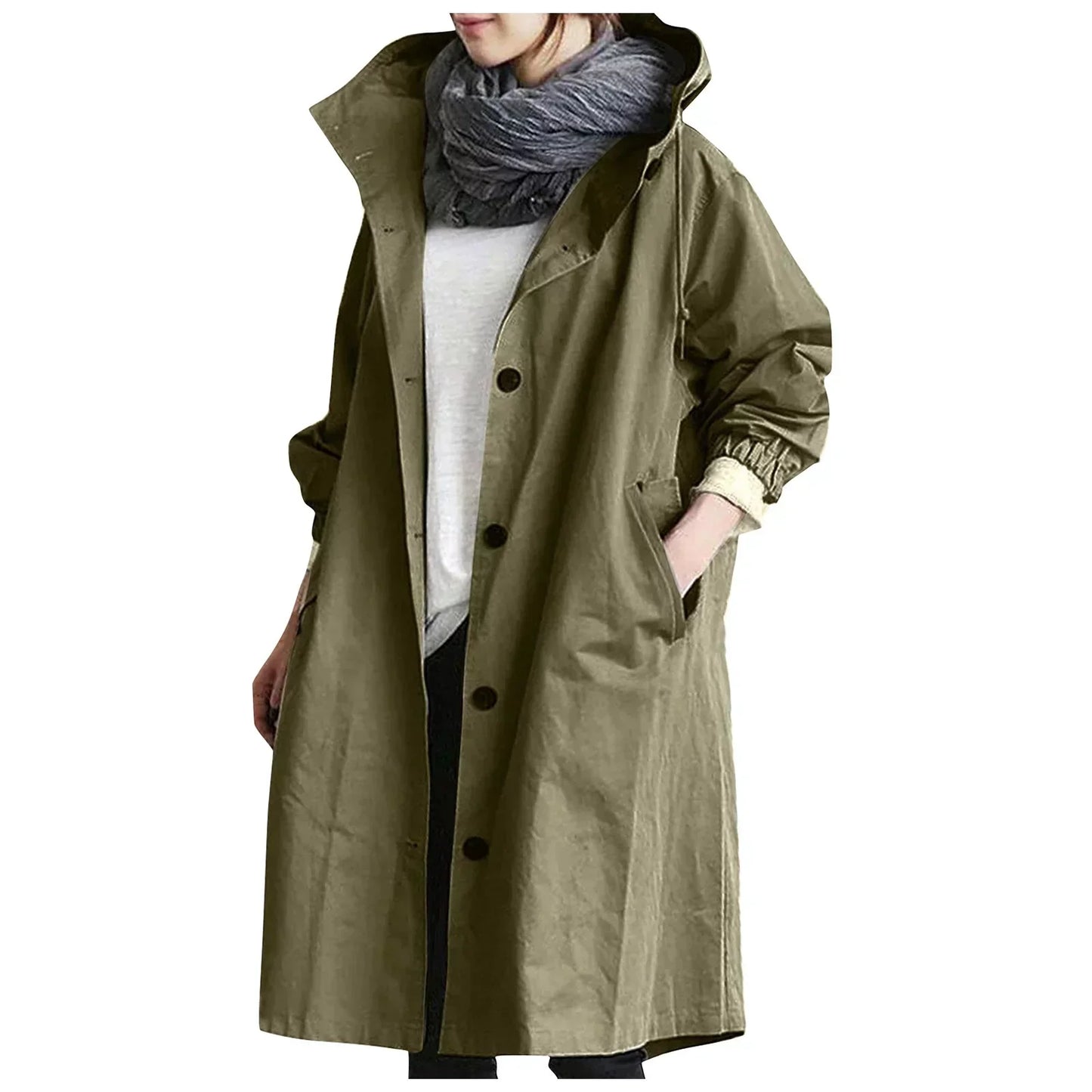 Stylish Women's Elegant Trench Coat