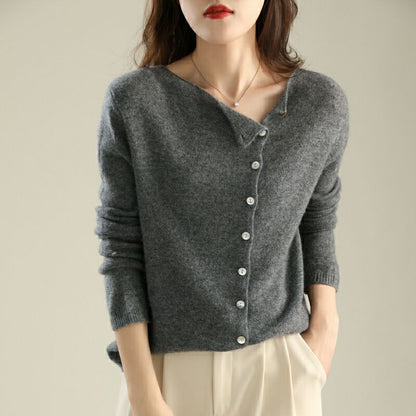 Soft Cardigan Comfortable Buttons Oversized