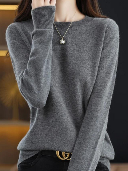 Soft Long-Sleeve Sweater Modern Style