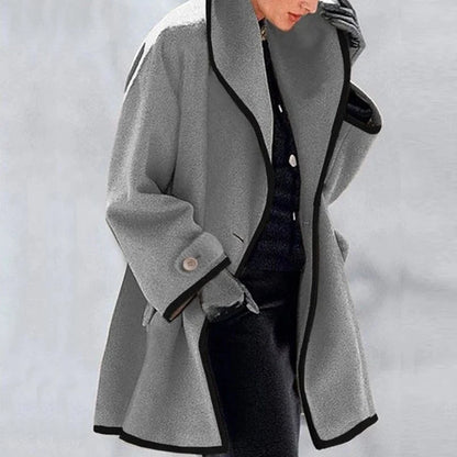 Autumn Trench Coat Classic Design Women's
