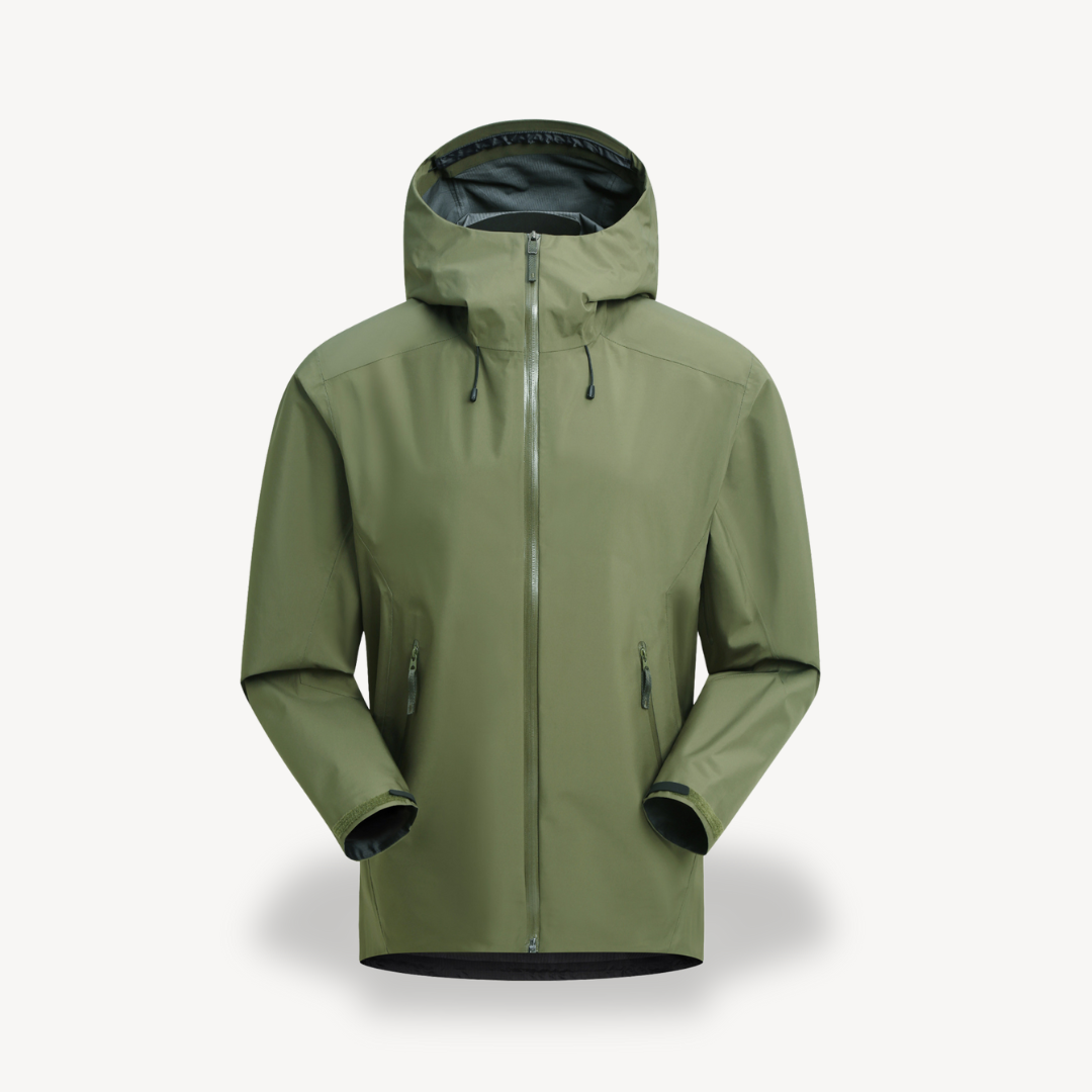 Waterproof Unisex Rain Jacket with Hood