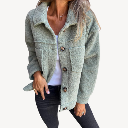 Soft Women's Teddy Fleece Jacket