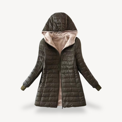 Women's Winter Jacket Sherpa Lined Warm