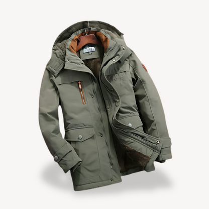 Women's Warm Winter Jacket with Fleece Lining