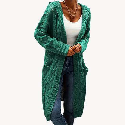 Hooded Cardigan Comfortable Warm