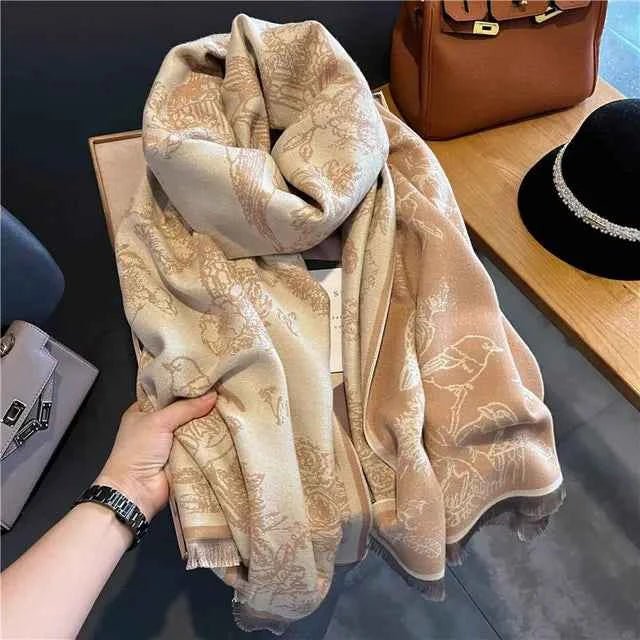 Large Wool Scarf Warm