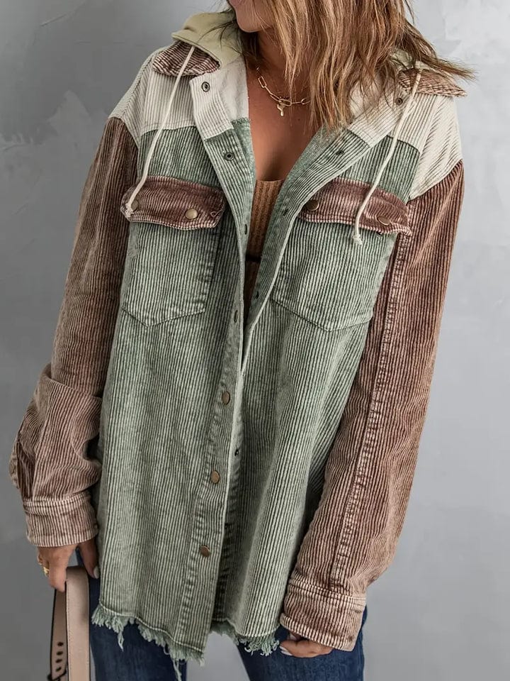 Winter Jacket Corduroy Elegant Timeless