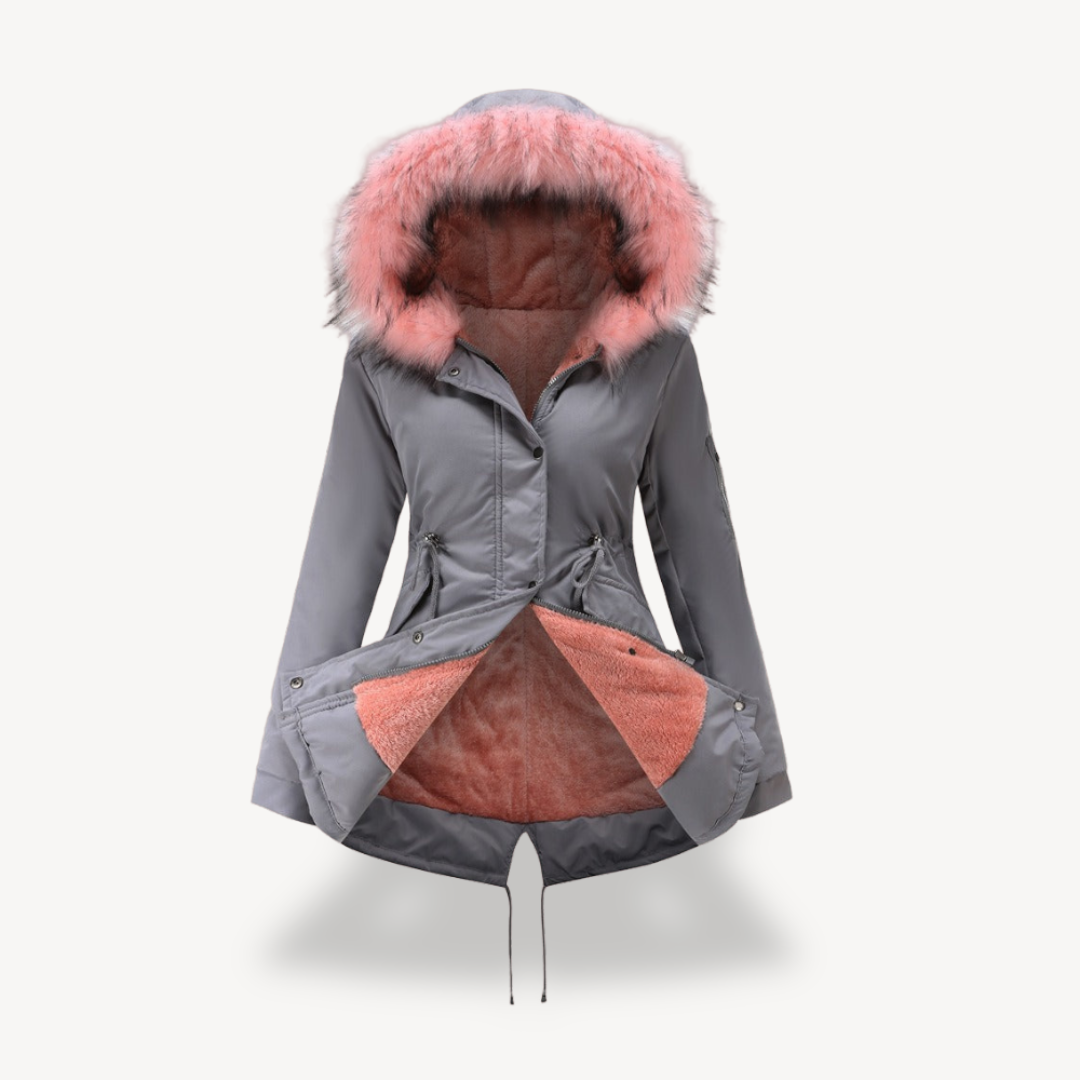 Women's Faux Fur Parka Winter Jacket
