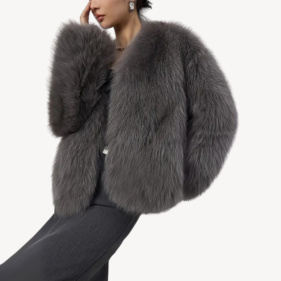 Women's Winter Coat Faux Fur Elegant