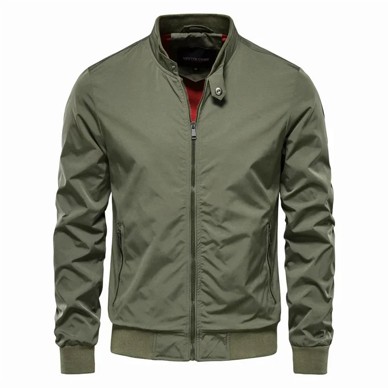 Men's Summer Jacket Sporty Elegant Bomber Style
