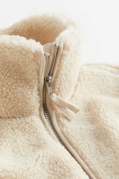 Damenschlupfjacke Teddy Optimaler Sitz - IdealeKleiden