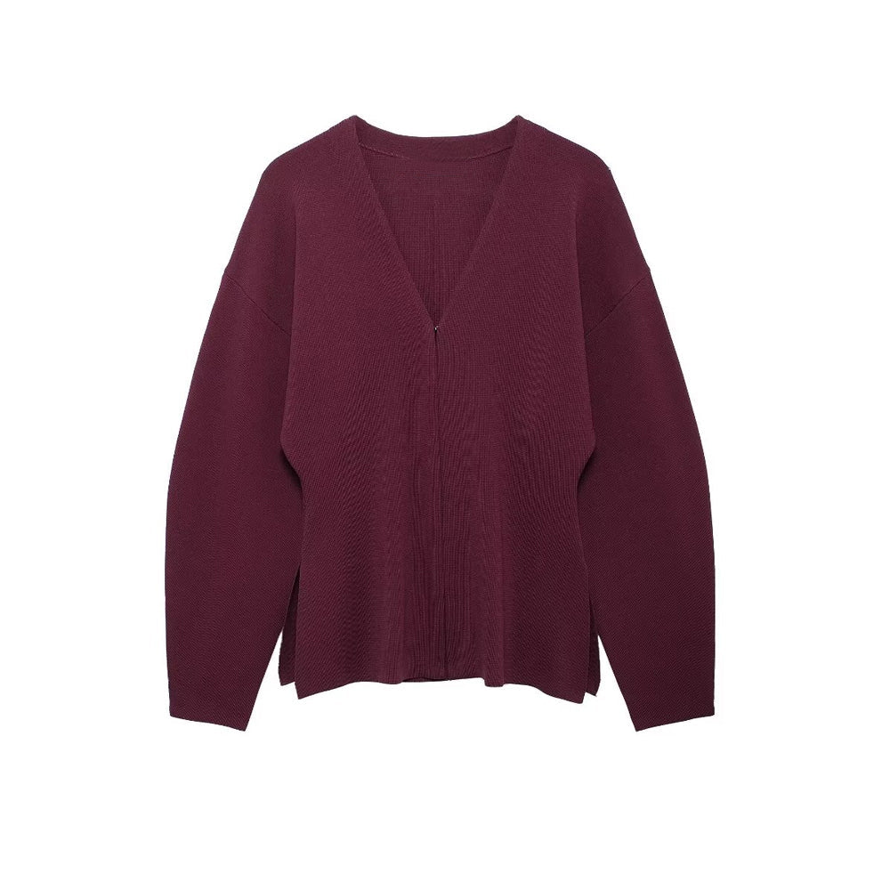 Elegant Knit Cardigan Minimalist