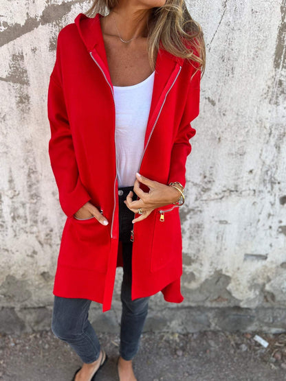 Women's Modern Hooded Jacket