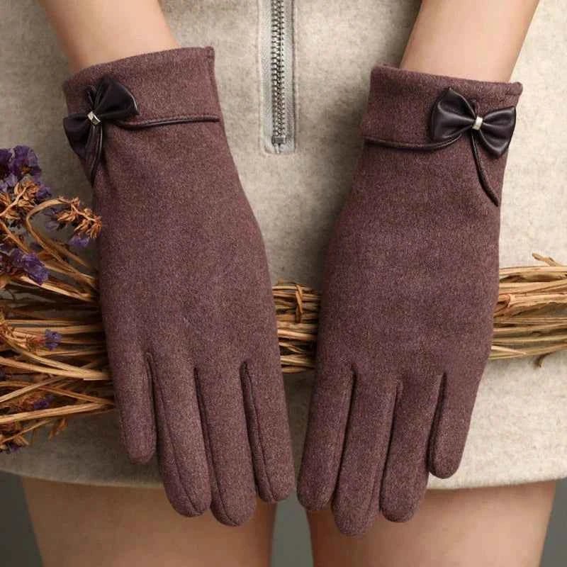 Damen Handschuhe Touchscreen Geeignet - IdealeKleiden