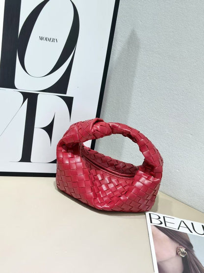 Braided Crossbody Bag Natural Look